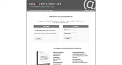 Desktop Screenshot of opgavehylden.dk