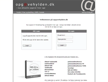 Tablet Screenshot of opgavehylden.dk